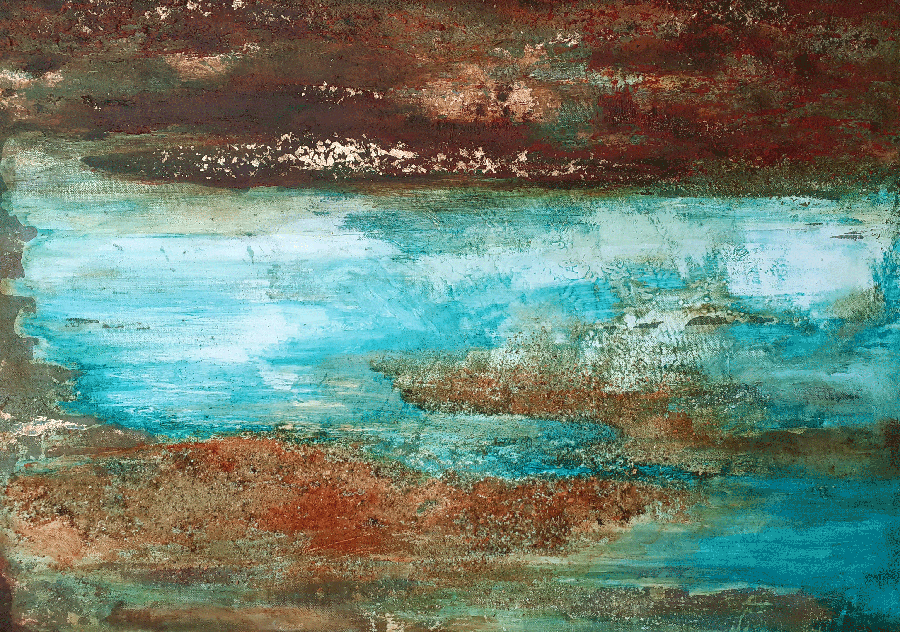 Sunburnt Shallows 70 x 50 cm SOLD